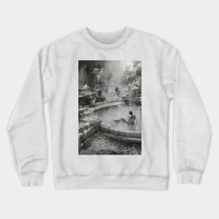 Fountain of youth digital Artwork Crewneck Sweatshirt